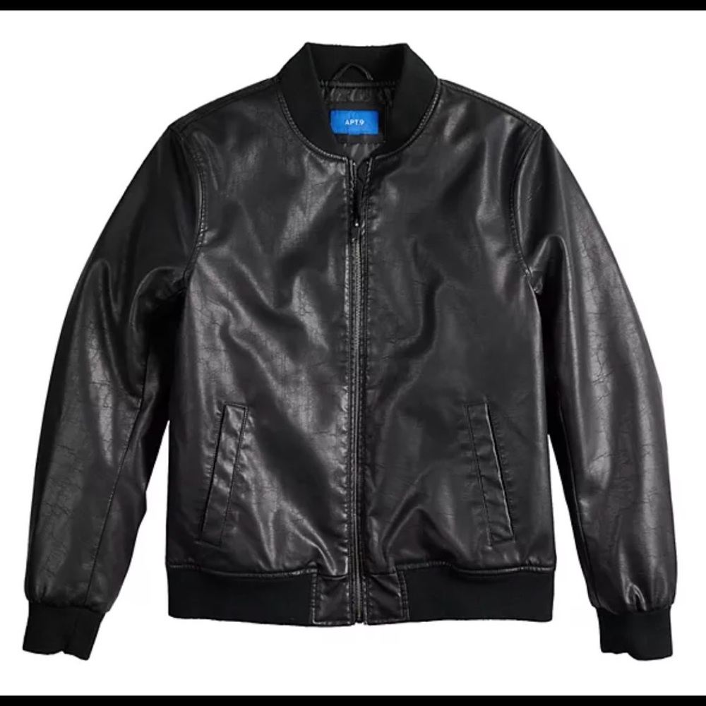 NWT Mens Slim Fit Bomber Jacket